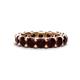 1 - Laida 4.00 mm Red Garnet Eternity Band 