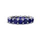 1 - Laida 4.00 mm Blue Sapphire Eternity Band 