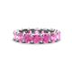 1 - Laida 4.00 mm Pink Sapphire Eternity Band 