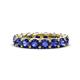 1 - Lucida 4.00 mm Round Iolite U Prong Eternity Band 