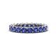 1 - Lucida 3.40 mm Round Iolite U Prong Eternity Band 