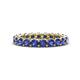 1 - Lucida 3.40 mm Round Iolite U Prong Eternity Band 