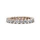 1 - Lucida 3.40 mm Round Diamond U Prong Eternity Band 