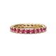 1 - Laida 3.00 mm Pink Tourmaline Eternity Band 