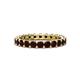 1 - Laida 3.00 mm Red Garnet Eternity Band 