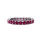 1 - Laida 3.00 mm Rhodolite Garnet Eternity Band 