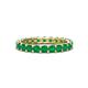 1 - Laida 3.00 mm Emerald Eternity Band 