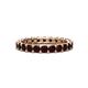 1 - Laida 3.00 mm Red Garnet Eternity Band 