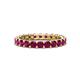 1 - Laida 3.00 mm Rhodolite Garnet Eternity Band 