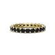 1 - Laida 3.00 mm Black Diamond Eternity Band 