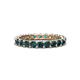 1 - Laida 3.00 mm London Blue Topaz Eternity Band 