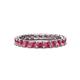 1 - Laida 3.00 mm Pink Tourmaline Eternity Band 