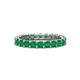 1 - Laida 3.00 mm Emerald Eternity Band 