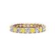 1 - Laida 3.00 mm Yellow Sapphire and Diamond Eternity Band 