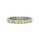 1 - Laida 3.00 mm Yellow Sapphire and Diamond Eternity Band 