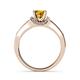 4 - Nessa Citrine and Diamond Bridal Set Ring 