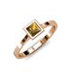 1 - Elcie 1.00 ct Citrine Solitaire Ring  