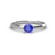1 - Solus Round Tanzanite Solitaire Engagement Ring  