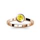 3 - Natare 0.53 ct Yellow Sapphire Round (5.00 mm) Solitaire Engagement Ring  