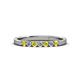 2 - Fiala 2.00 mm Yellow and White Diamond Wedding Band 