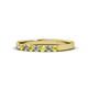 1 - Fiala 2.00 mm Yellow and White Diamond Wedding Band 
