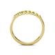 6 - Fiala 2.40 mm Yellow Sapphire 7 Stone Wedding Band 