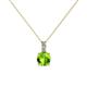 1 - Celyn Peridot and Diamond Pendant 