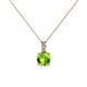 1 - Celyn Peridot and Diamond Pendant 