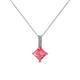 1 - Aurel Pink Tourmaline and Diamond Pendant 