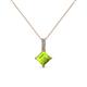 1 - Aurel Peridot and Diamond Pendant 