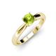 3 - Adsila Peridot Solitaire Engagement Ring 