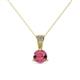 1 - Florin Rhodolite Garnet and Diamond Pendant 