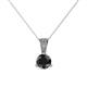 1 - Florin Black and White Diamond Pendant 