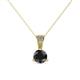 1 - Florin Black and White Diamond Pendant 