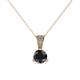 1 - Florin Black and White Diamond Pendant 