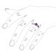 5 - Adsila Amethyst Solitaire Engagement Ring 