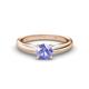 1 - Adsila Tanzanite Solitaire Engagement Ring 