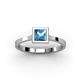 2 - Elcie 1.38 ct Blue Topaz Solitaire Ring  