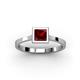 2 - Elcie 1.35 ct Red Garnet Solitaire Ring  