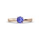 1 - Annora Tanzanite Solitaire Engagement Ring 
