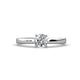1 - Annora Diamond Solitaire Engagement Ring 