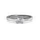 2 - Jemima Princess Cut Diamond Solitaire Engagement Ring 