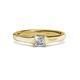 2 - Jemima Princess Cut Diamond Solitaire Engagement Ring 