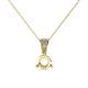 1 - Florin Semi Mount Solitaire Pendant 