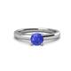 1 - Kyle 6.50 mm Round Tanzanite Solitaire Engagement Ring 