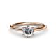 1 - Verena Semi Mount Engagement Ring 