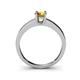 5 - Ilone Citrine Solitaire Engagement Ring 
