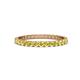 1 - Audrey 2.00 mm Yellow Sapphire U Prong Eternity Band 