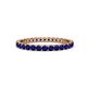 1 - Audrey 2.00 mm Blue Sapphire U Prong Eternity Band 