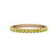 1 - Audrey 2.00 mm Yellow Diamond U Prong Eternity Band 